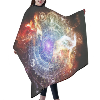 Personality  In Search Of Sacred Geometry Hair Cutting Cape