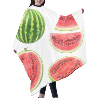 Personality  Isolated Watermelon Collection Hair Cutting Cape