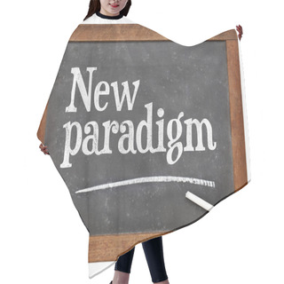 Personality  New Paradigm Blackboard Sign Hair Cutting Cape