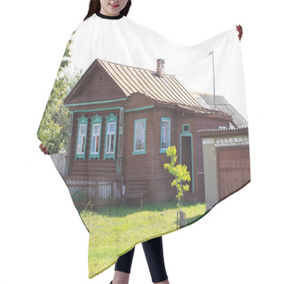 Personality  Old Rural House In Russia Hair Cutting Cape