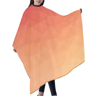 Personality  Triangle Geometric Texture  Hair Cutting Cape