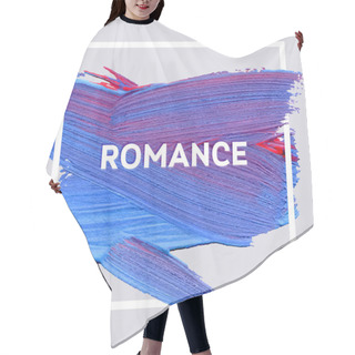 Personality  Romance Painting Poster Hair Cutting Cape