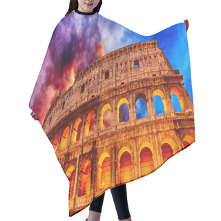 Personality  Colosseum, Rome, Italy Hair Cutting Cape