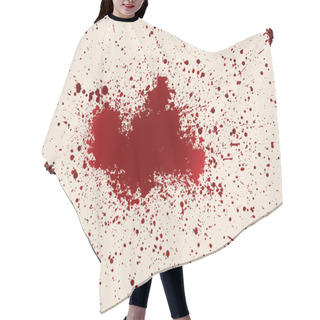 Personality  Ripped Blood Hair Cutting Cape