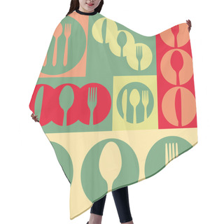 Personality  Kitchen Icons Hair Cutting Cape