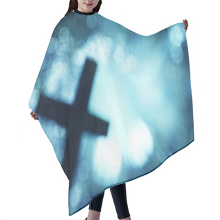 Personality  Abstract Cross Hair Cutting Cape