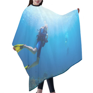 Personality  Diver Hair Cutting Cape