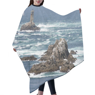 Personality  Rough And Rocky Coastline Of Brittany Hair Cutting Cape