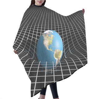 Personality  Space Time And Gravity Hair Cutting Cape