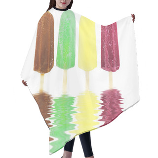 Personality  Ice Pops Fruits Hair Cutting Cape