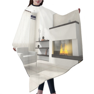 Personality  Interior Of The Room Hair Cutting Cape