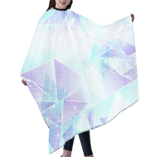 Personality  Abstract Background With Shiny Lines Hair Cutting Cape