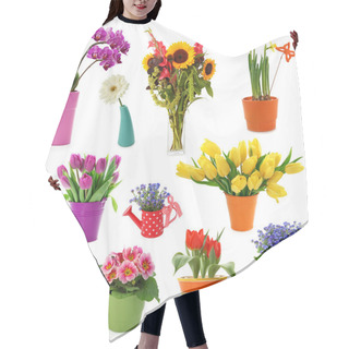 Personality  Flower Collection Hair Cutting Cape