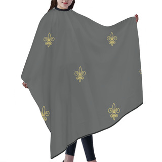 Personality  Lily Seamless Pattern Hair Cutting Cape