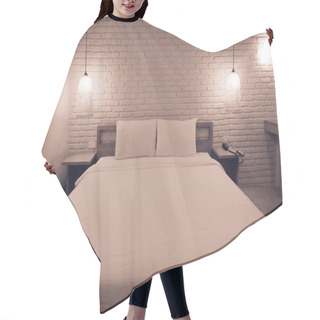 Personality  Laid Bed In Room Hair Cutting Cape