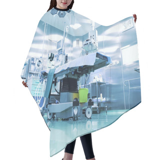 Personality  Operating Room With Modern Equipment. Hair Cutting Cape