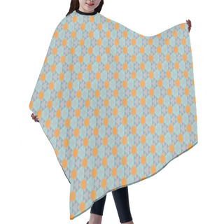 Personality  Modern Colorful Backdrop With Hexagonal Pattern Hair Cutting Cape