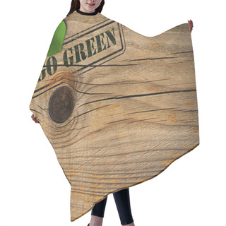 Personality  Eco Friendly Background - Go Green Hair Cutting Cape