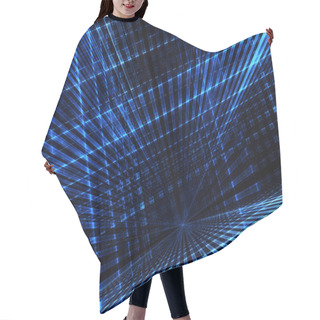 Personality  Abstract Fractal Background Hair Cutting Cape