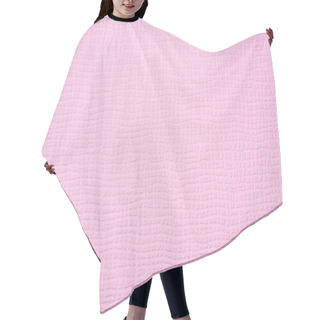 Personality  Full Frame Image Of Pink Wall Background  Hair Cutting Cape