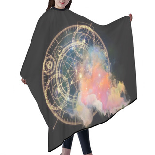 Personality  Paradigm Of Sacred Geometry Hair Cutting Cape