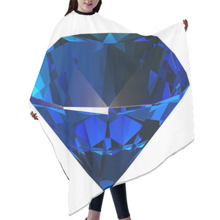 Personality  Sapphire Side View 3D Illustration Hair Cutting Cape
