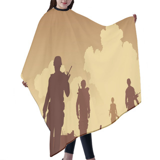 Personality  On Patrol Hair Cutting Cape