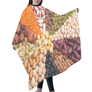 Personality  Set Of Beans Close-up Hair Cutting Cape