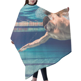 Personality  Swimmer Hair Cutting Cape