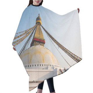 Personality  Boudhanath Stupa Hair Cutting Cape