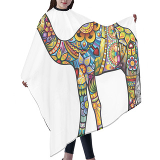 Personality  Cheerful Camel. Hair Cutting Cape
