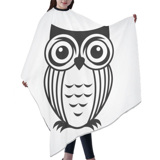 Personality  Owl Design  Hair Cutting Cape