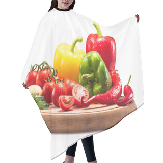 Personality  Vegetables Hair Cutting Cape