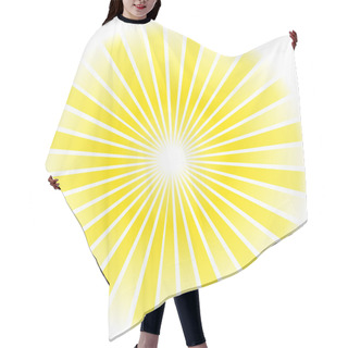 Personality  Sunburst Abstract Background Hair Cutting Cape
