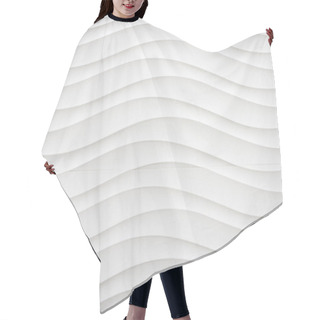 Personality  Wall With Waves Hair Cutting Cape