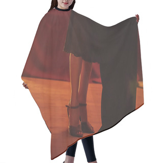 Personality  Tango Pair Dancers Hair Cutting Cape