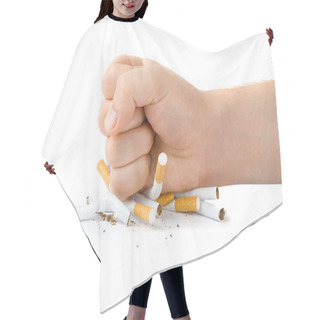 Personality  Stop Smoking Hair Cutting Cape