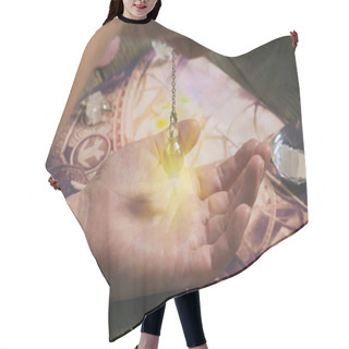 Personality  Palm Reading, Characterization And Foretelling The Future Through The Study Of The Palm With Pendulum Hair Cutting Cape