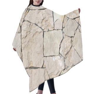 Personality  Stone Wall Hair Cutting Cape