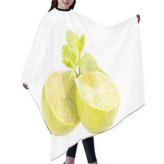 Personality  Fresh Halved Lime Hair Cutting Cape