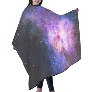 Personality  Starry Deep Outer Space Nebual And Galaxy Hair Cutting Cape