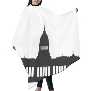 Personality  Argentinian Congress Building Hair Cutting Cape