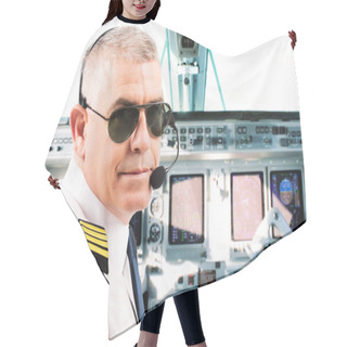 Personality  Airline Pilot Hair Cutting Cape