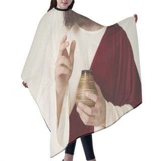 Personality  Saint Person With Jar  Hair Cutting Cape