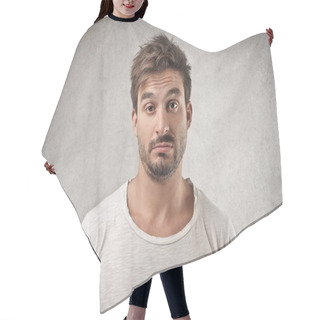 Personality  Bored Man Hair Cutting Cape