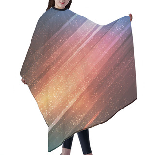 Personality  Abstract Future Vector Background Hair Cutting Cape