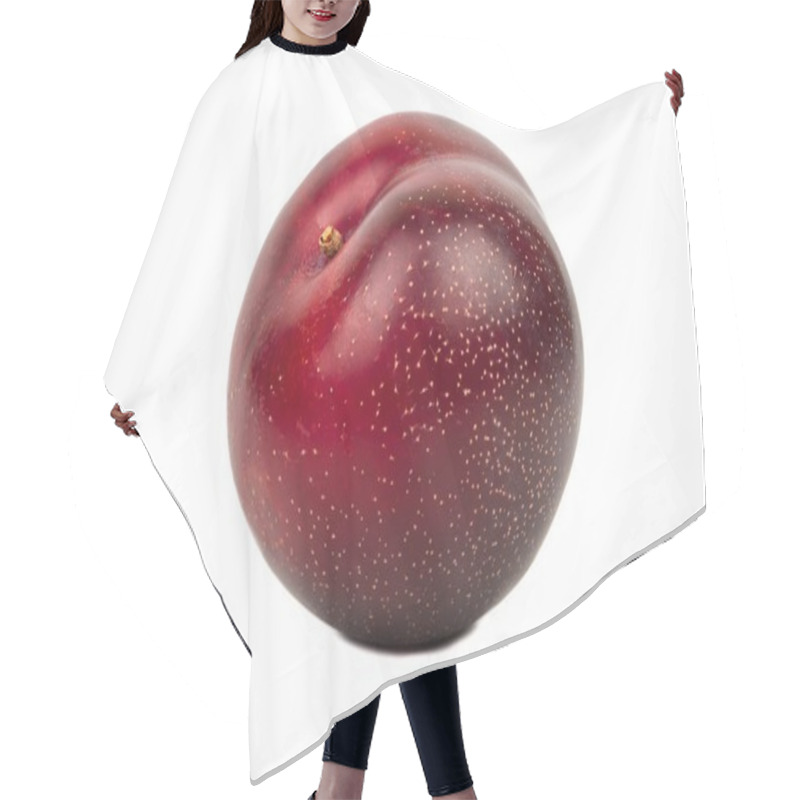 Personality  Big red plum hair cutting cape