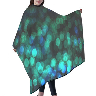 Personality  Defocus Lights Hair Cutting Cape