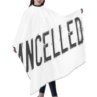 Personality  Cancelled Rubber Stamp Hair Cutting Cape