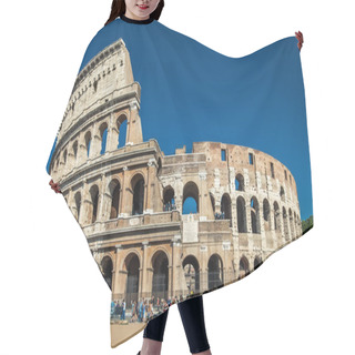 Personality  View Of Famous Coliseum Hair Cutting Cape